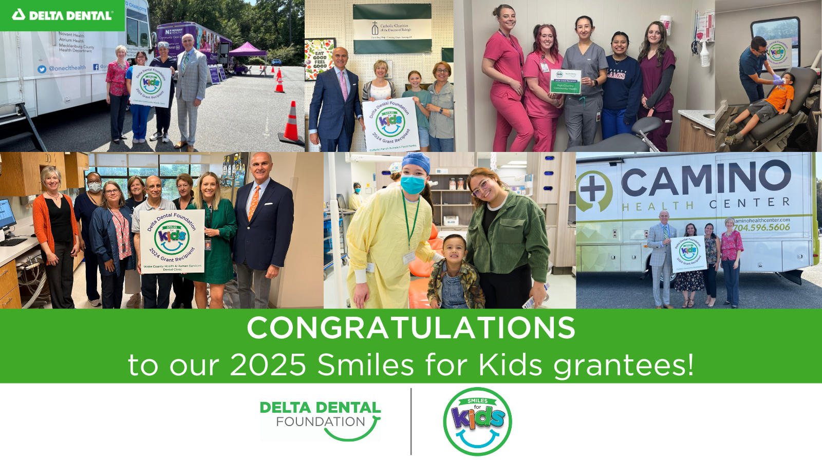 Smiles for kids 2025 grantees